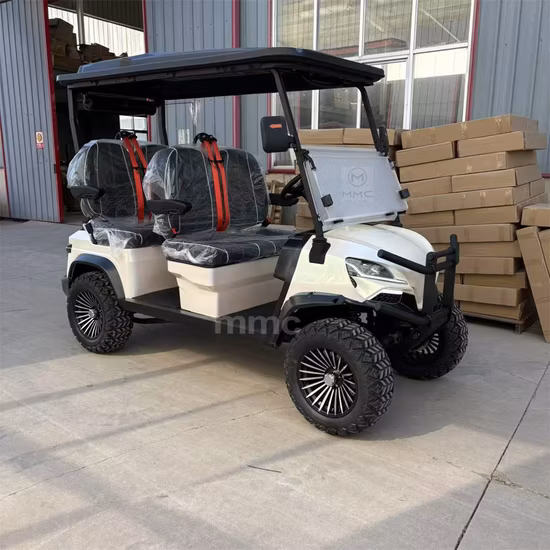 골프 버기 카트 6석 골프 카트 전기 클럽 차량 끄기